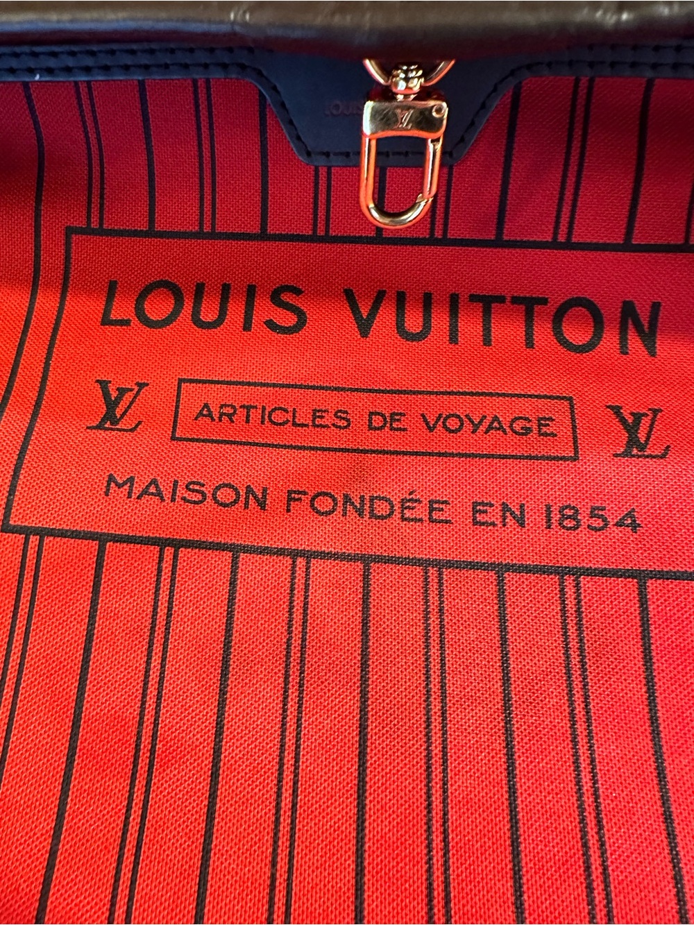 Louis Vuitton Neverfull GM Damier Ebene - Picture 8 of 16